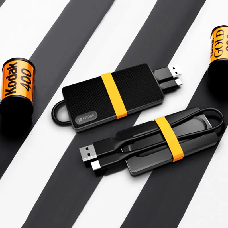 Kodak X200 Portable SSD – USB 3.1 Type-C
