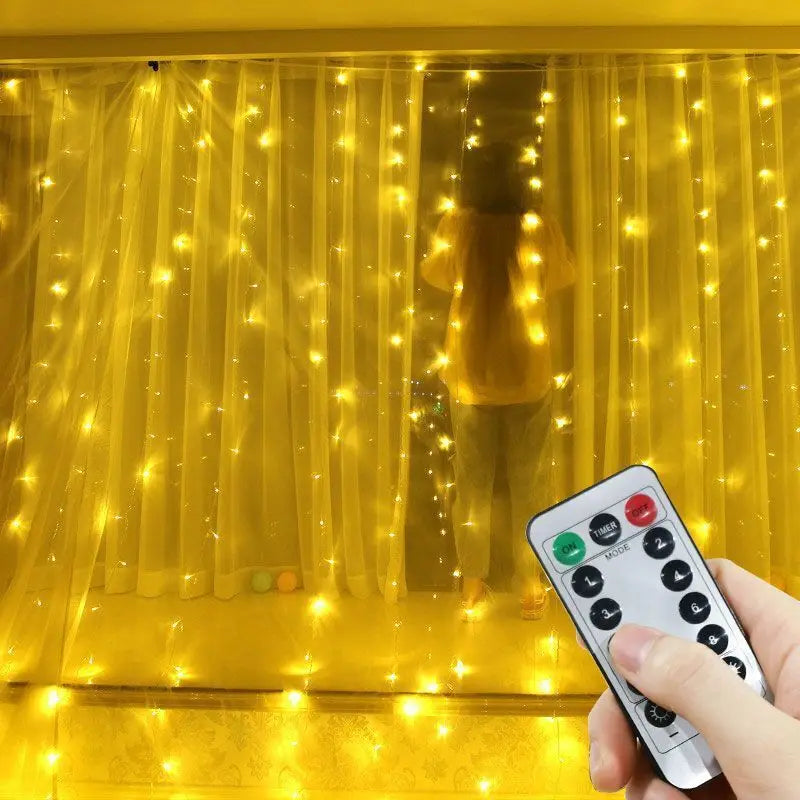 String Lights with Remote USB