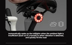 Bicycle Tail Light ROCKBROS Smart Brake Sensing Rear Bike Light