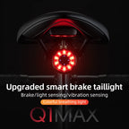 Bicycle Tail Light ROCKBROS Smart Brake Sensing Rear Bike Light
