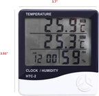 HTC-2/HTC-1 Digital Thermo-Hygrometer with Clock