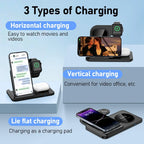 Wireless Charger for iPhone, Watch & AirPods