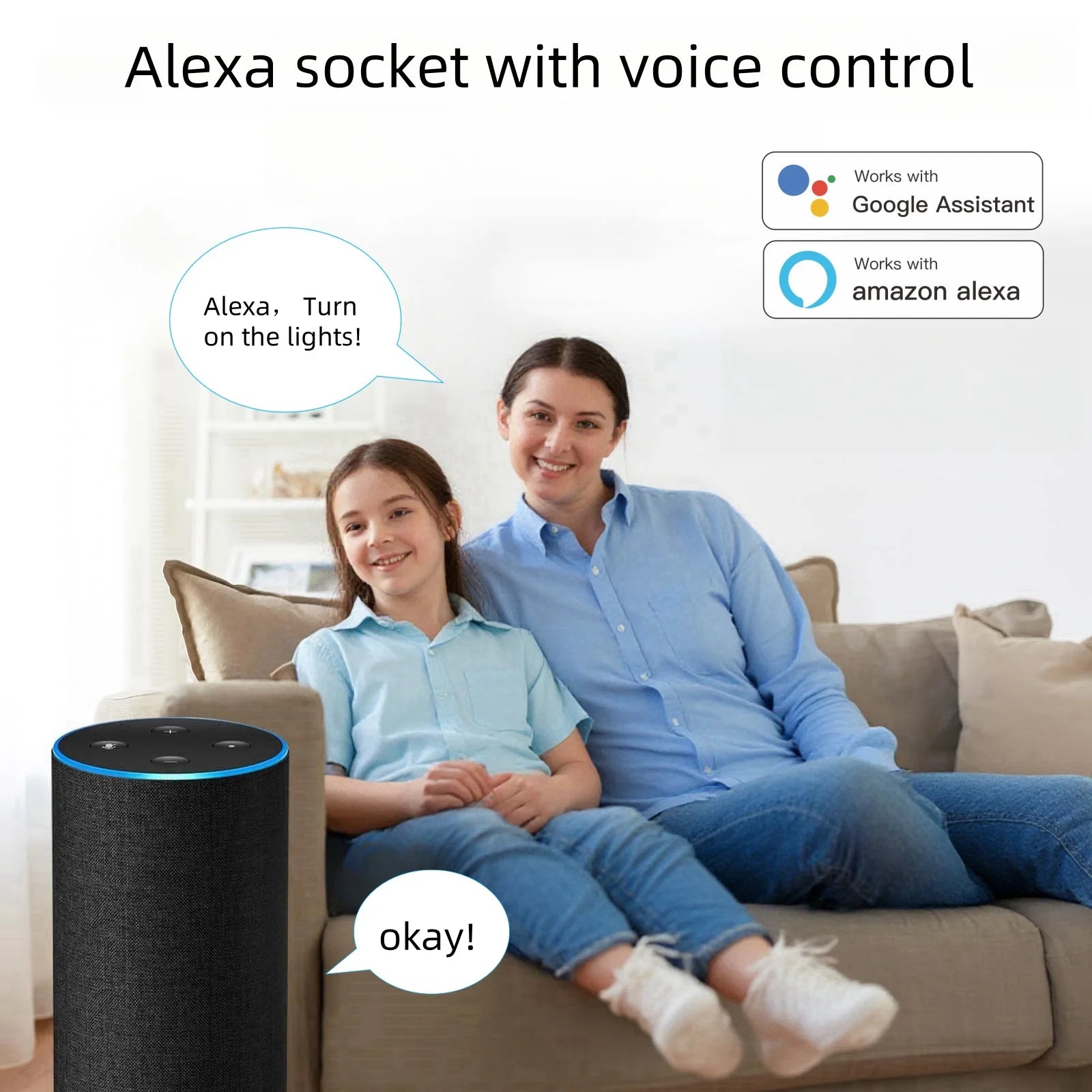 Tuya WiFi Smart Plug Socket EU