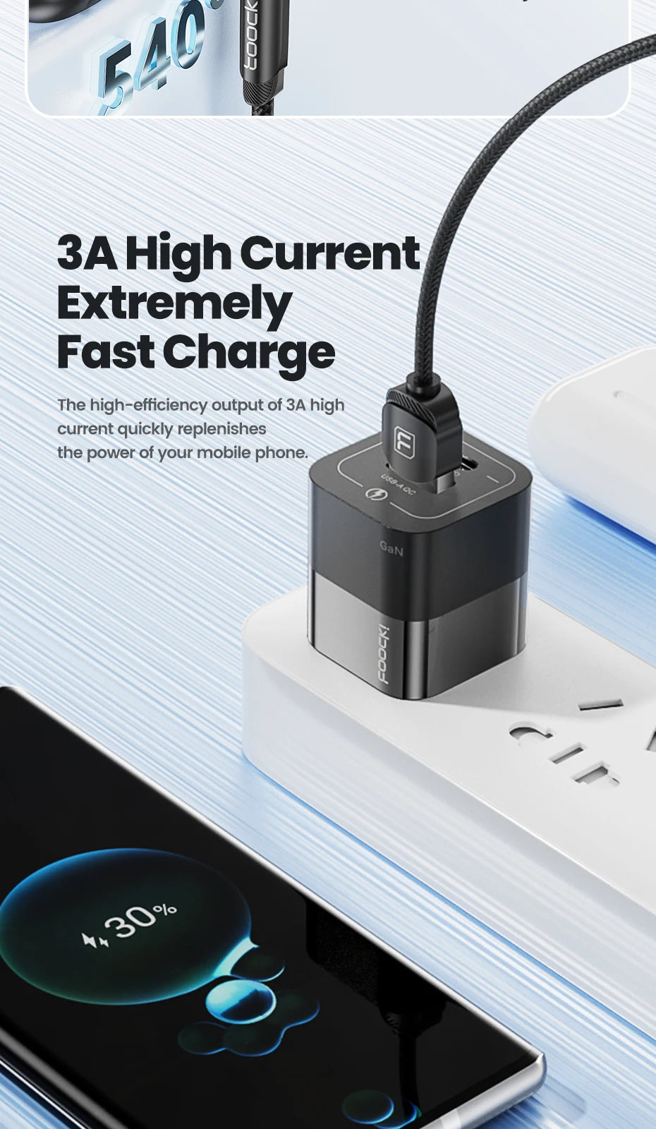 Magnetic USB-C & Micro USB Charging Cable