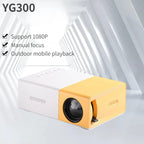 YG300 Smart Mini Projector – 720P HD Mobile Theater