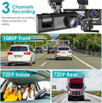 1080P Dual/Triple Camera Dash Cam