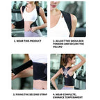 Adjustable Back Brace & Posture Corrector