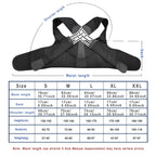 Adjustable Back Brace & Posture Corrector