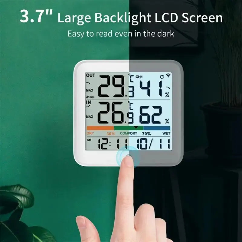 Wireless Temperature & Humidity Monitor (Indoor/Outdoor)