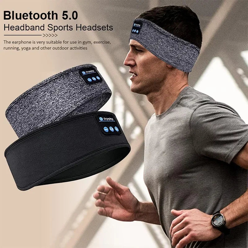 Bluetooth Earphones Sports Side Elastic Wireless Headphones Music Eye Mask Wireless Bluetooth