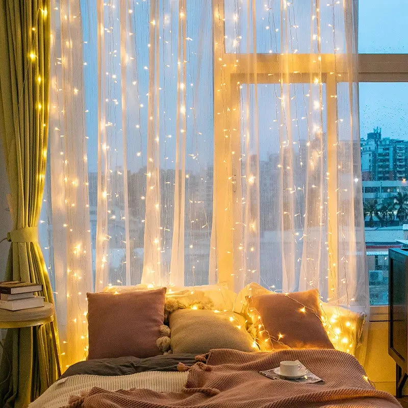 String Lights with Remote USB