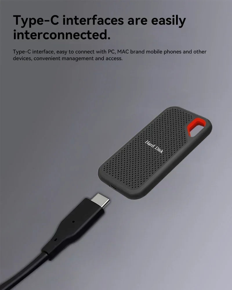 1TB Type-C External Storage