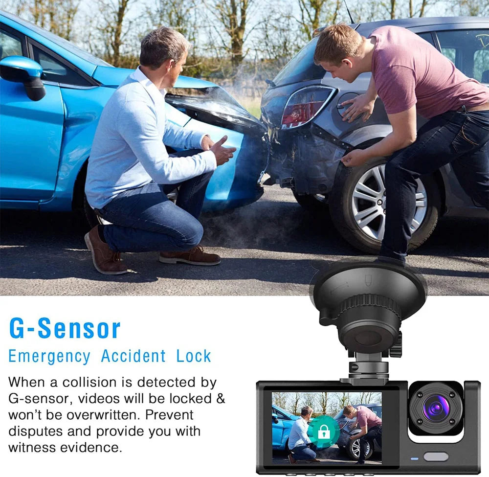 1080P Dual/Triple Camera Dash Cam