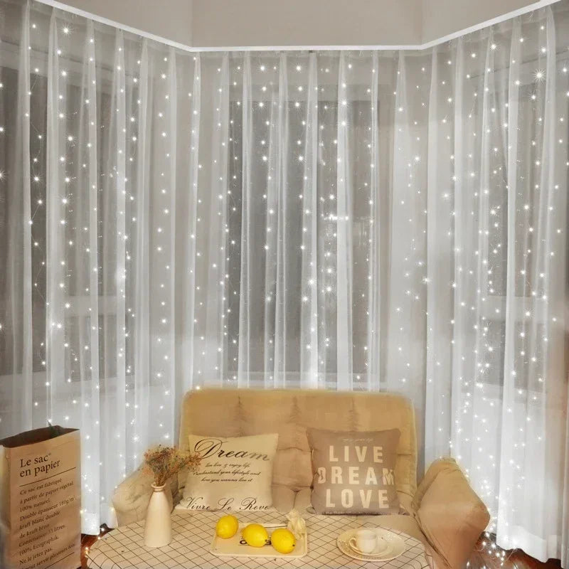 String Lights with Remote USB