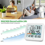 Wireless Temperature & Humidity Monitor (Indoor/Outdoor)