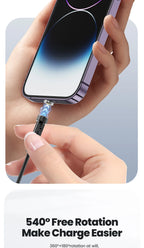 Magnetic USB-C & Micro USB Charging Cable