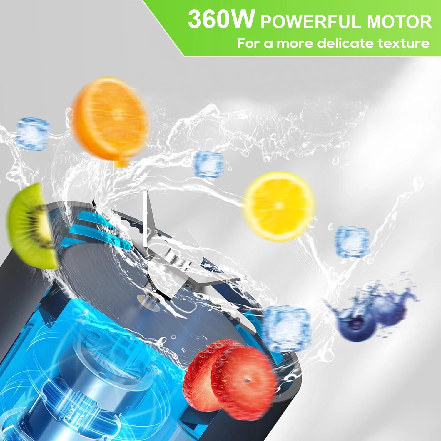700ML Portable Electric Juicer Blender