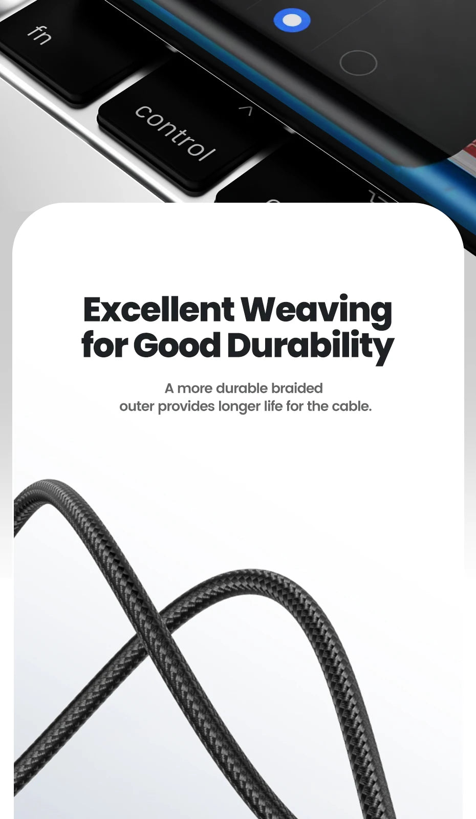 Magnetic USB-C & Micro USB Charging Cable