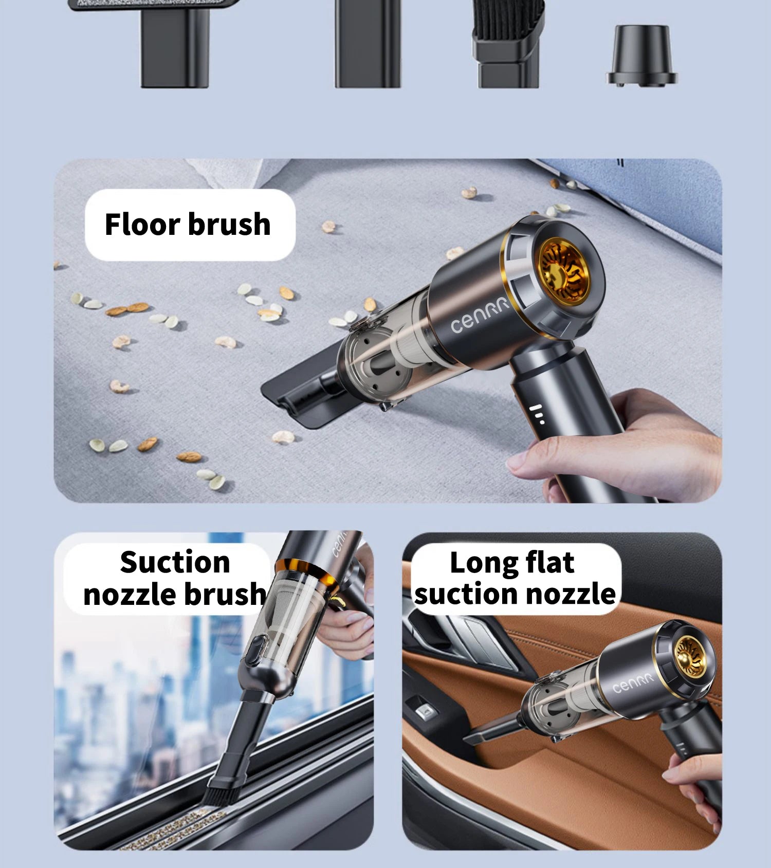 Portable Handheld Car Vacuum Cleaner