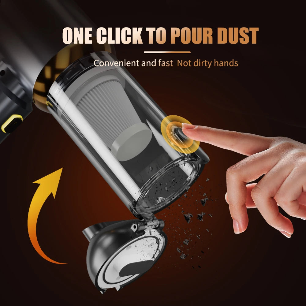 Portable Handheld Car Vacuum Cleaner