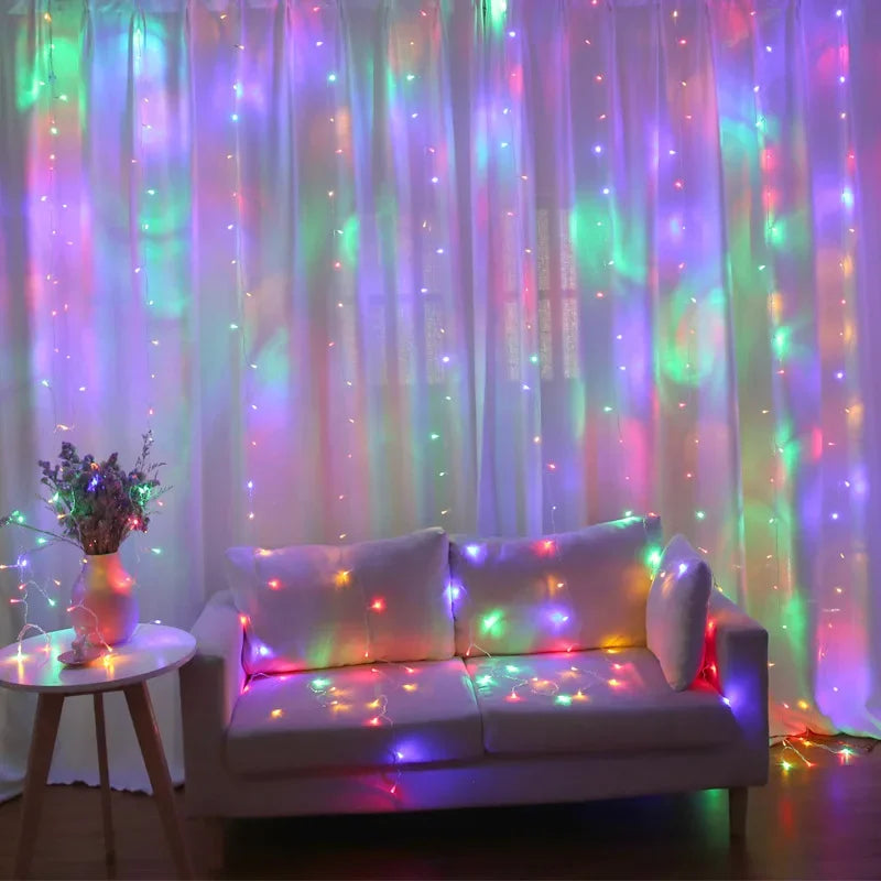 String Lights with Remote USB