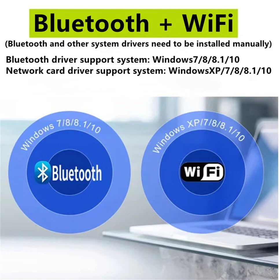 600Mbps USB WiFi & Bluetooth Adapter