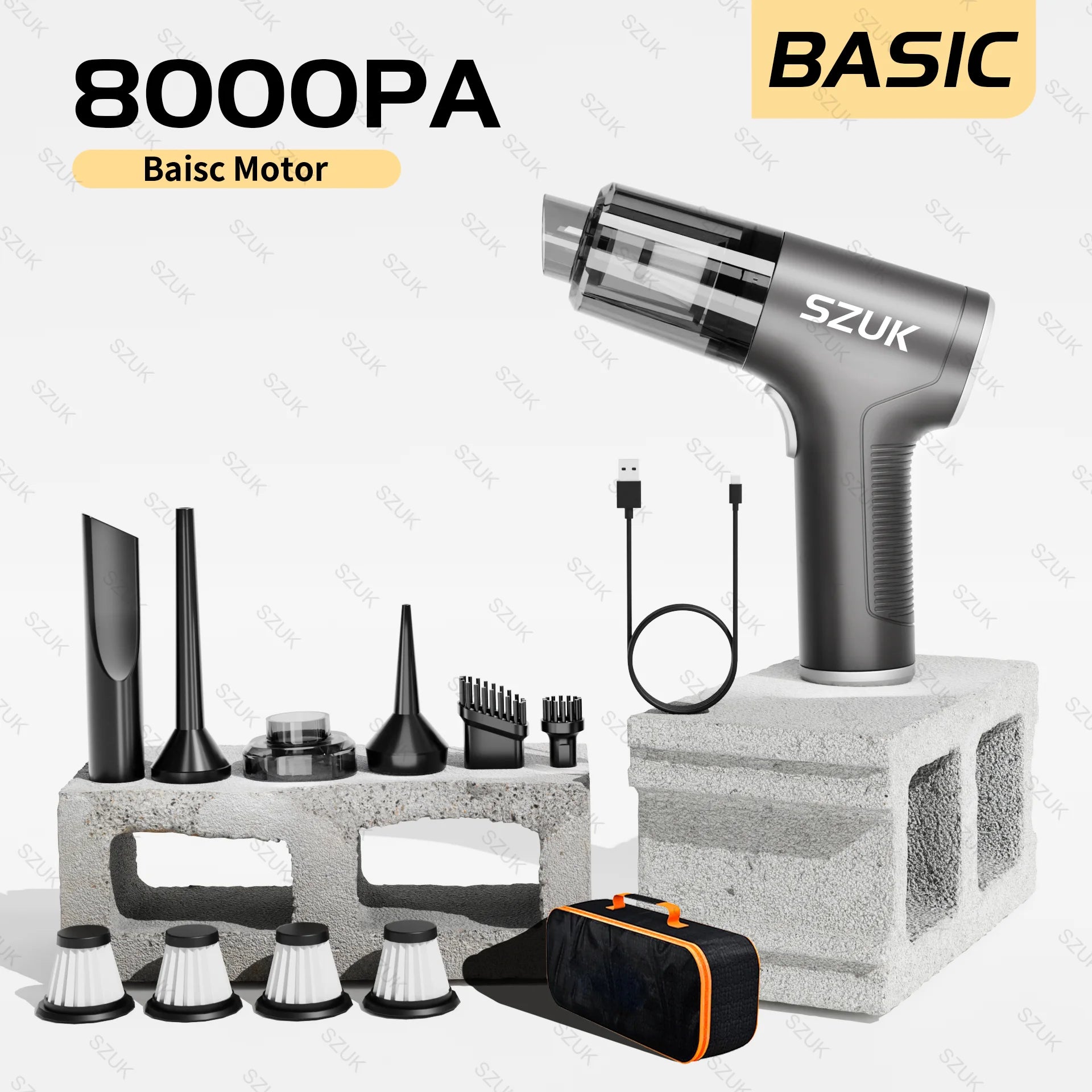 98000PA Mini Multipurpose Vacuum Cleaner