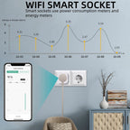 Tuya WiFi Smart Plug Socket EU