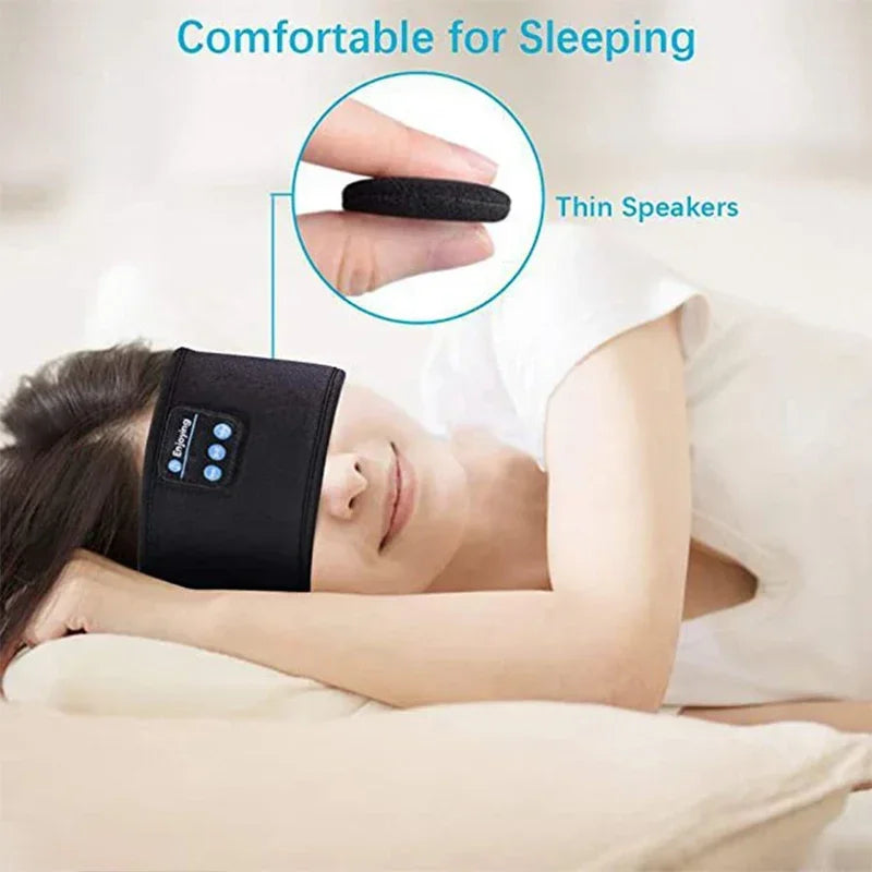 Bluetooth Earphones Sports Side Elastic Wireless Headphones Music Eye Mask Wireless Bluetooth