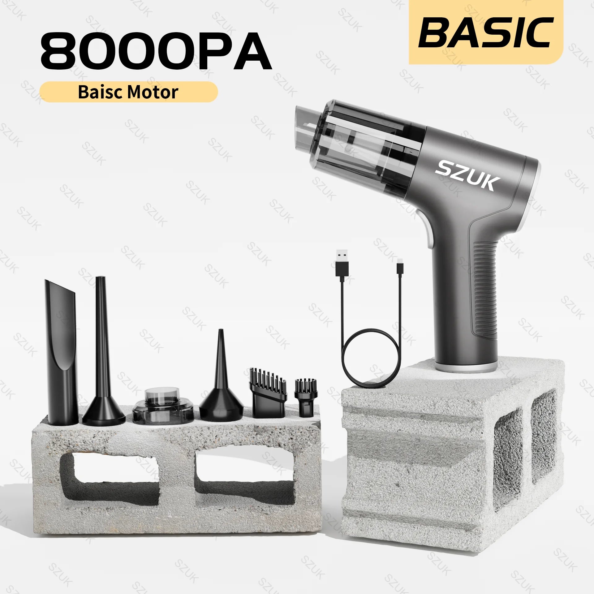 98000PA Mini Multipurpose Vacuum Cleaner