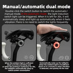 Bicycle Tail Light ROCKBROS Smart Brake Sensing Rear Bike Light
