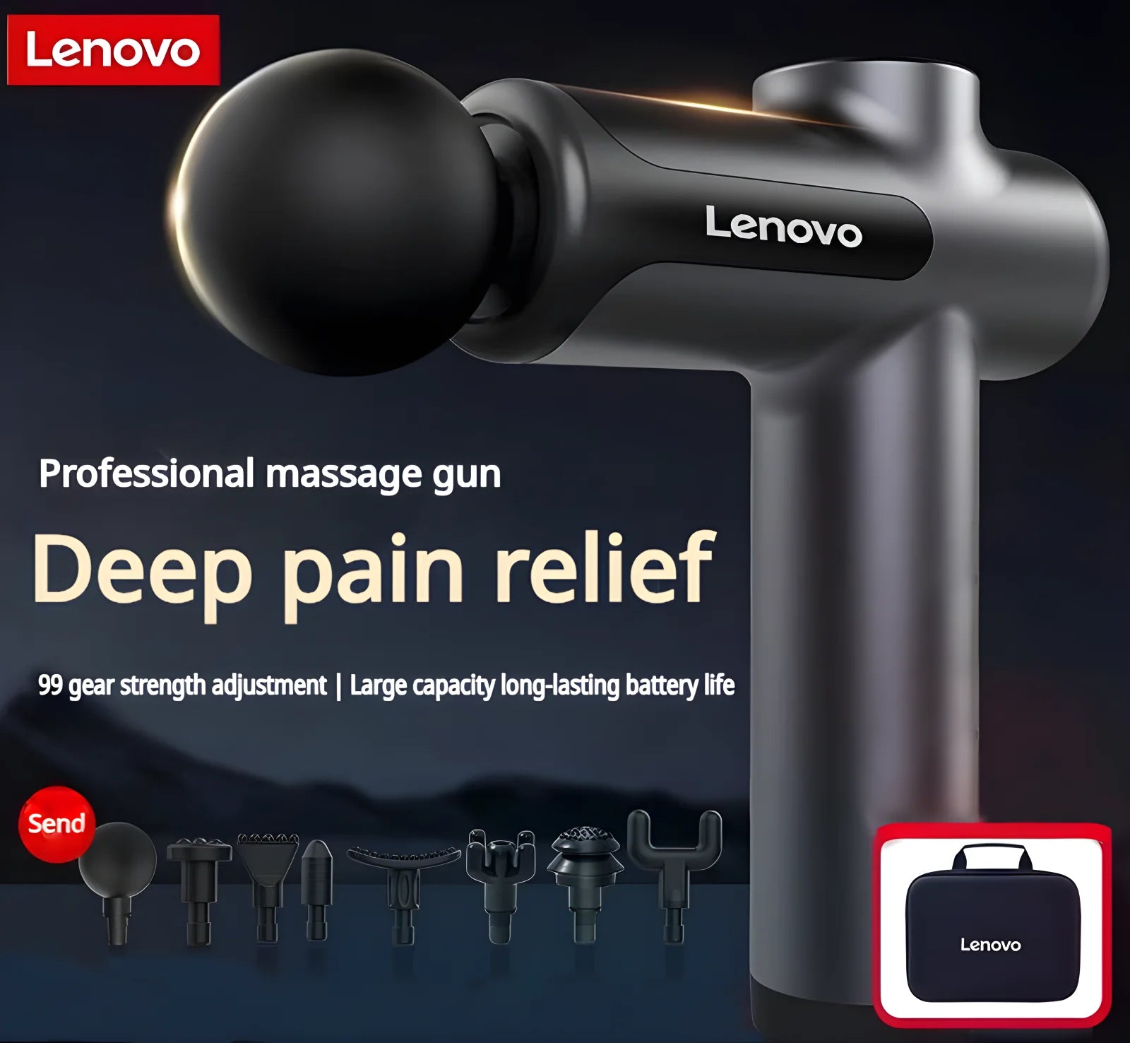 Lenovo Deep Tissue Massage Gun