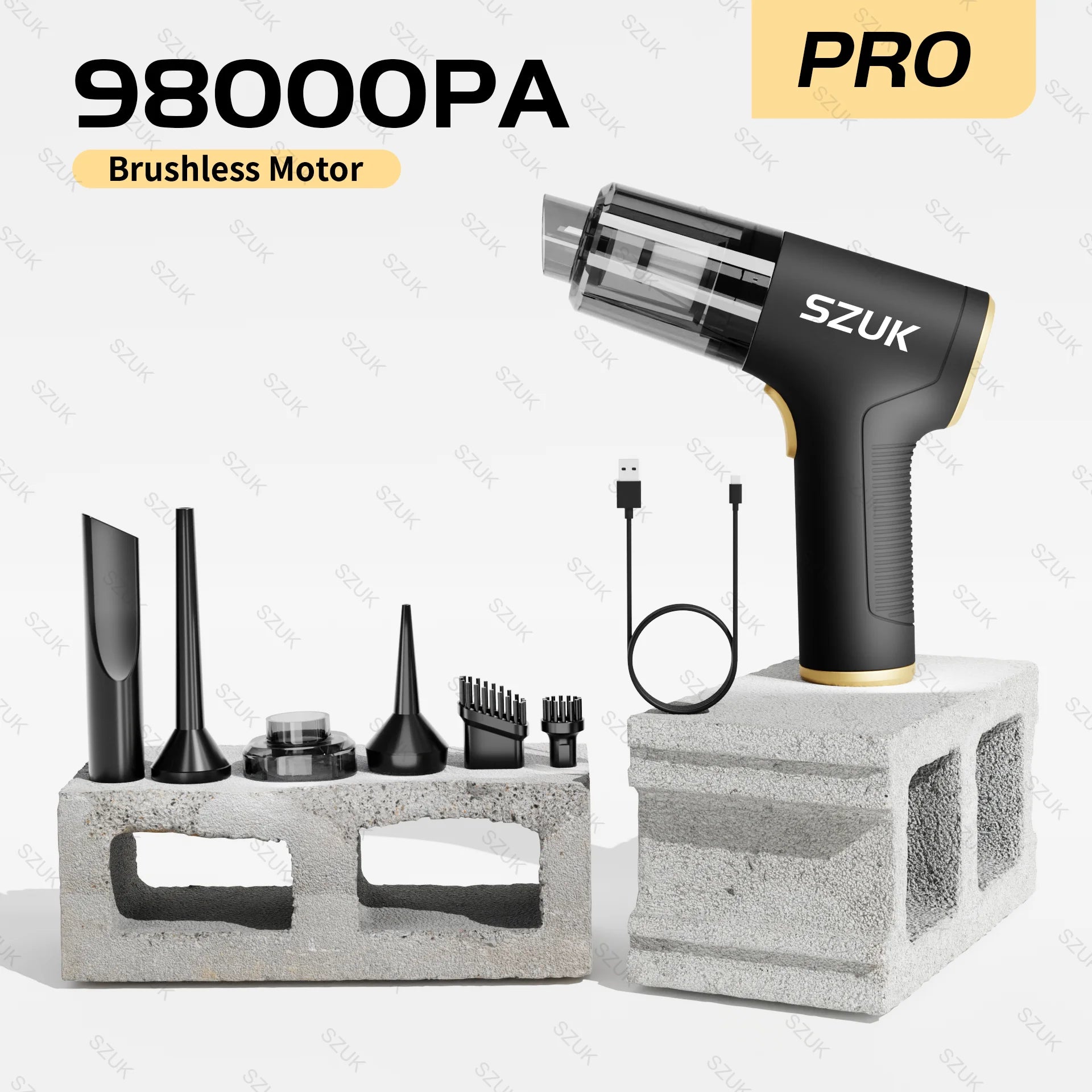 98000PA Mini Multipurpose Vacuum Cleaner