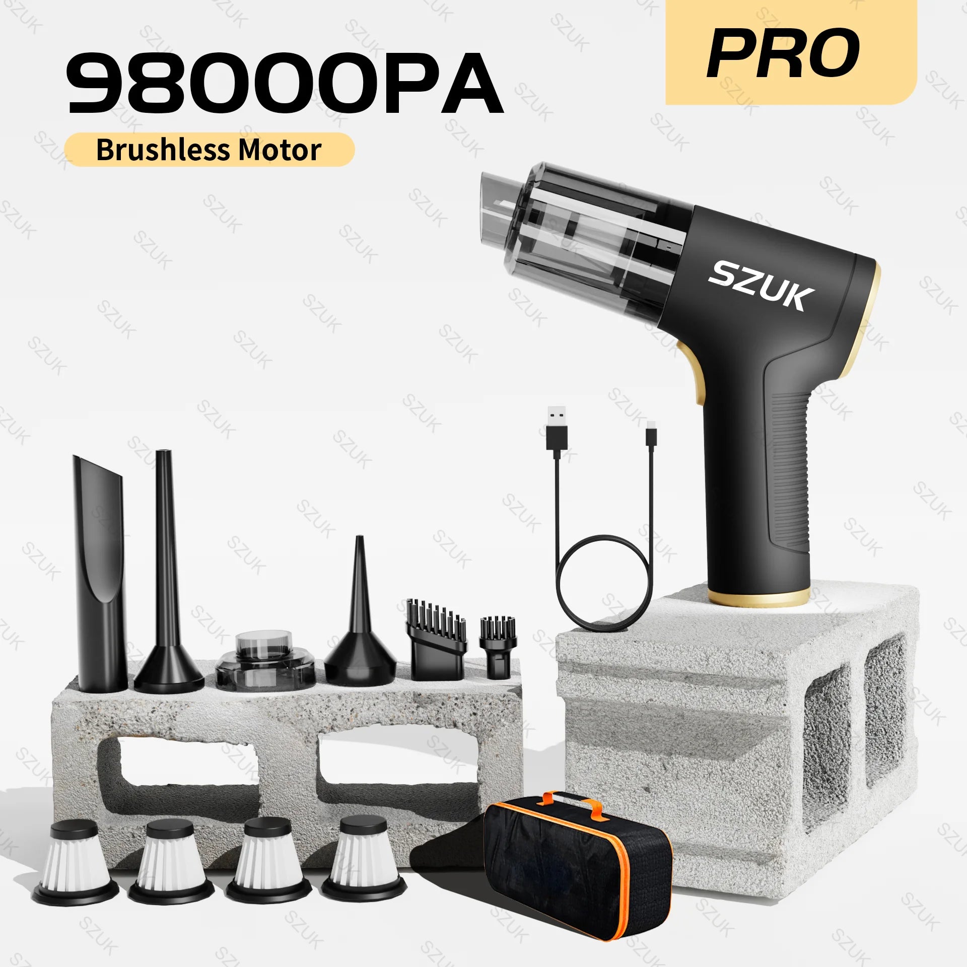 98000PA Mini Multipurpose Vacuum Cleaner
