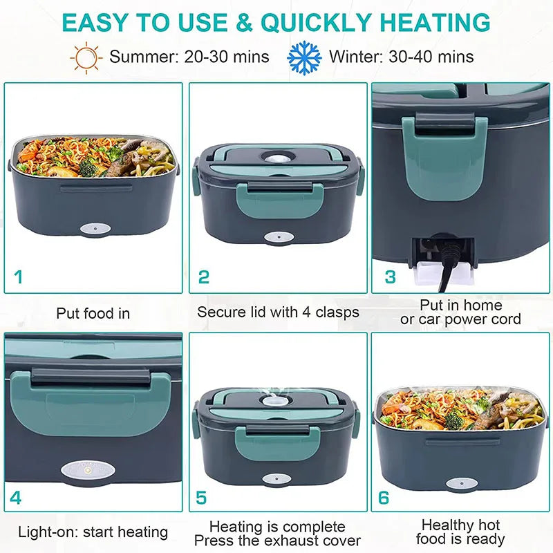 1.5L Electric Lunch Box Food Warmer