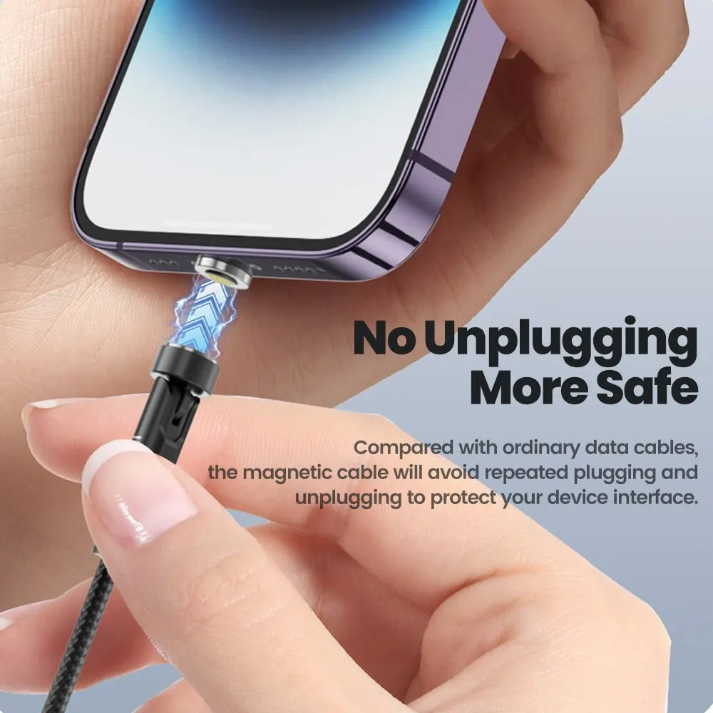Magnetic USB-C & Micro USB Charging Cable
