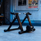 Bike Trainer Stand Indoor/Outdoor  with Adjustable Resistance & Sturdy Frame