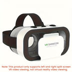 Headset 1pc VR 3D Virtual Reality - Adjustable VR Glasses with Comfort Fit Strap, Lightweight Design for Immersive Gaming, Movie Watching & VR Parks - No Electronics/Batteries Needed