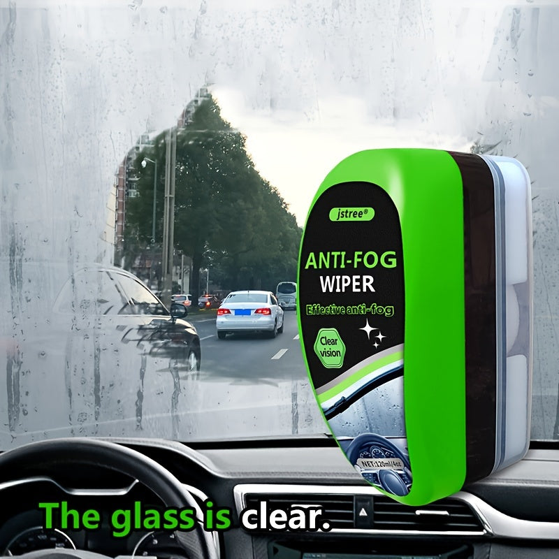 Windshield Wiper Anti-Fog Car , 120ml, with Sponge Base