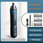 Screwdriver 3.6V lithium Cordless Electric Screwdriver Set Power Screwdriver 4 torque setting
