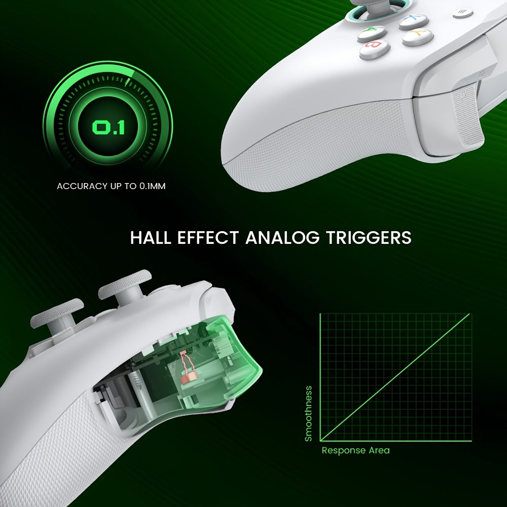 Controller GameSir Advanced Wired Controller For Xbox Series X|S, Xbox Controller With Hall Effect Sensing Joystick, Works With Xbox One And Windows 10/11, Officially Licensed For Xbox