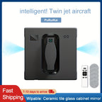 Window Cleaning Robot The Automatic Sprays Water Automatically, The Square Window Cleaning Robot Glass Robot Remote Control Electric Planning Intelligent Window Cleaning Artifact HC-21B.