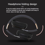 Headset with Surround Sound Wireless Gaming , Foldable Design & Large Battery