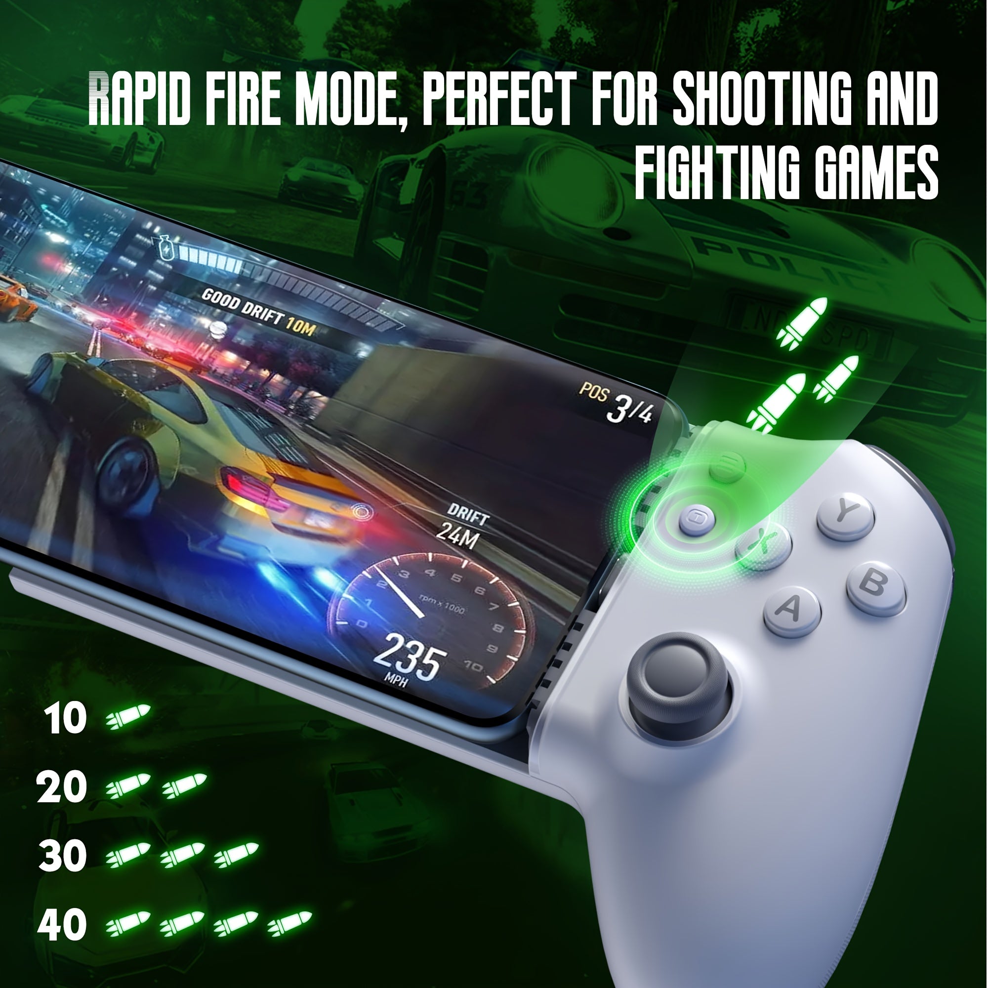 Mobile Game Controller for Android & iPhone 15+