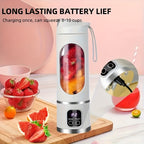 Blender and Handheld Juicer USB Charging Portable Cordless