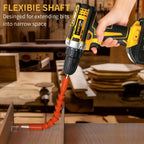 Drill Set Wireless . The New Impact Drill Is Equipped With A 3/8-inch Keyless Chuck And A Work Light