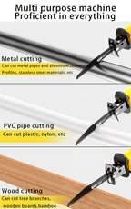 Saw Machine ONLY The Wireless Electric Reciprocating Saw Multifunctional Reciprocating Saw Kit Is Suitable for Cutting Wood/metal/PVC, with A Safety Lock Reciprocating Cutting Saw Scene for Cutting Wood And Metal., Cordless Recip