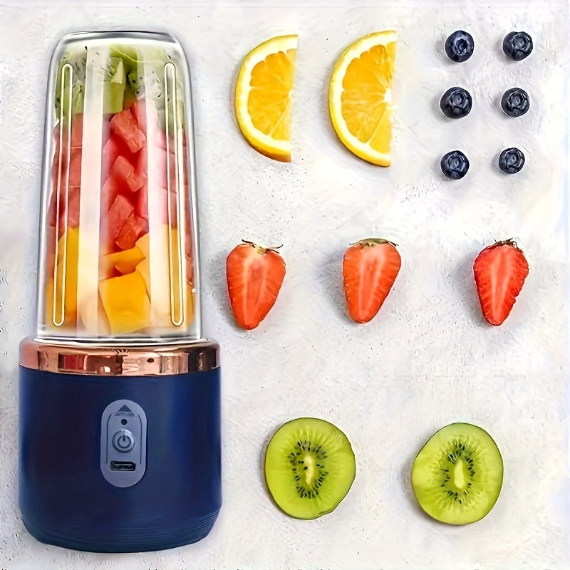 Juicer Portable Multi-Function  with Rechargeable Battery - Compact Food-Grade PP Cup, On-the-Go Use, Cross-Border Wholesale