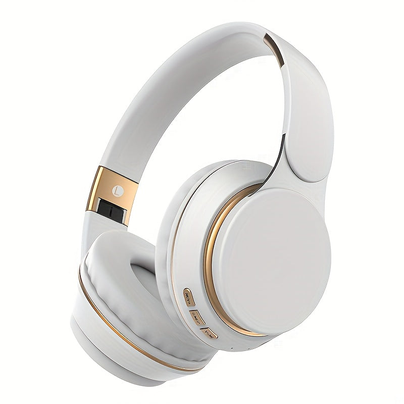 Headset with Surround Sound Wireless Gaming , Foldable Design & Large Battery