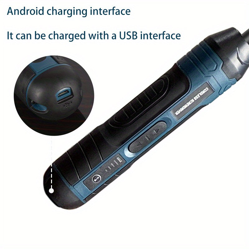 Screwdriver 3.6V lithium Cordless Electric Screwdriver Set Power Screwdriver 4 torque setting